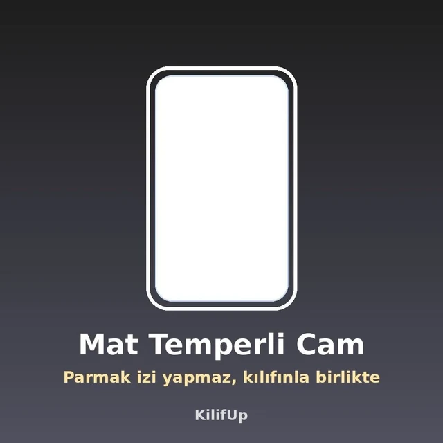 Mat Telefon Camı