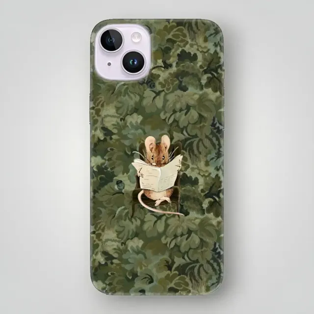 Kitap Kurdu Fare Desenli Kılıf