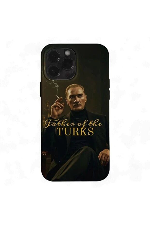 iPhone Uyumlu Atatürk Anı Premium İçi Kadife Telefon Kılıfı – Tasarım 48