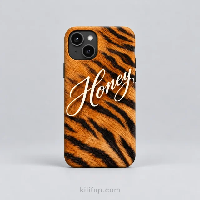 Honey Kaplan Desenli Kılıf